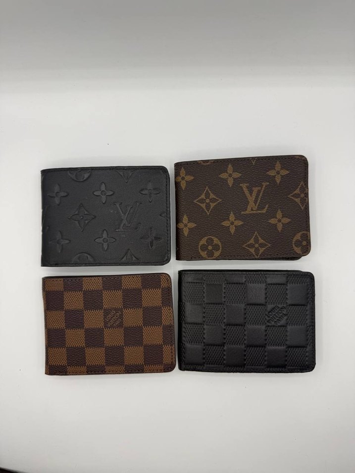 Louis Vuitton Siyah Baskılı Erkek Cüzdanı - Görsel 5