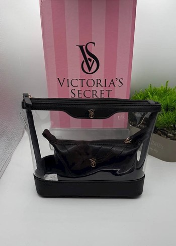 Victoria's Secret ikili Makyaj Çantası - Görsel 6