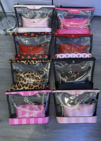 Victoria's Secret ikili Makyaj Çantası - Görsel 8