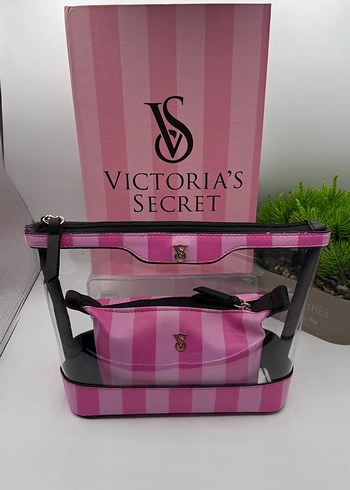 Victoria's Secret ikili Makyaj Çantası - Görsel 3