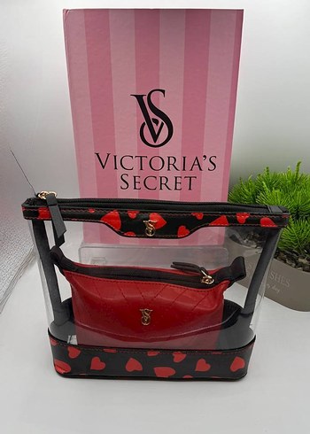 Victoria's Secret ikili Makyaj Çantası - Görsel 4