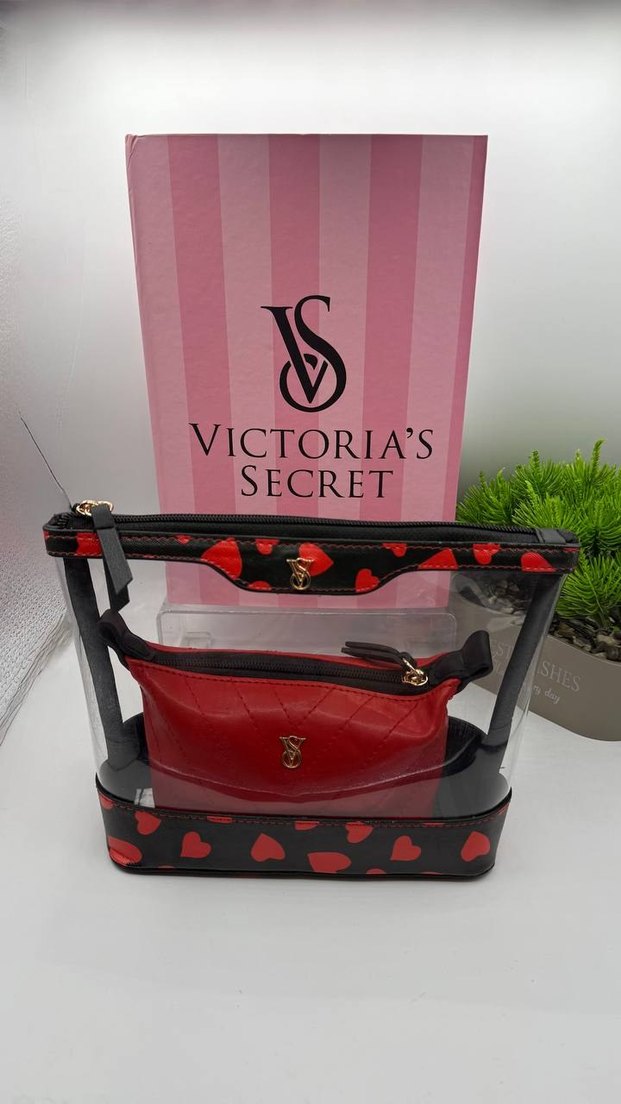 Victoria's Secret ikili Makyaj Çantası - Görsel 4