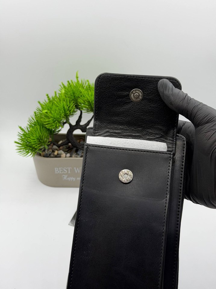 Mont Blanc Siyah Deri İş Cüzdanı - Görsel 2