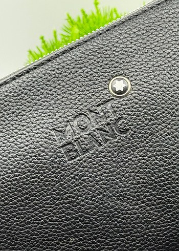 Montblanc Siyah Deri Erkek Cüzdan - Görsel 3