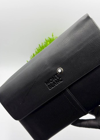 Mont Blanc Siyah Deri Erkek Cüzdan - Görsel 2