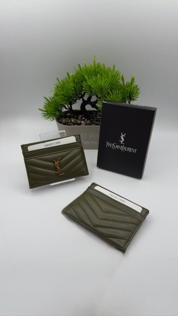 Yves Saint Laurent kartlık marka kutulu - Görsel 3