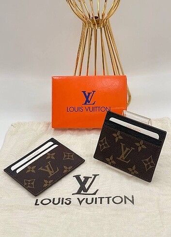 Beden çeşitli Renk Louis Vuitton hakiki deri kartlık.