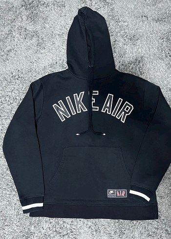 Nike Air Siyah Kapüşonlu Sweatshirt - Görsel 2