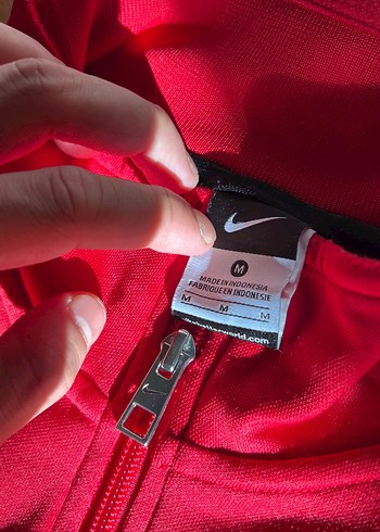 Orijinal Nike x Manchester United Ceket - Görsel 4