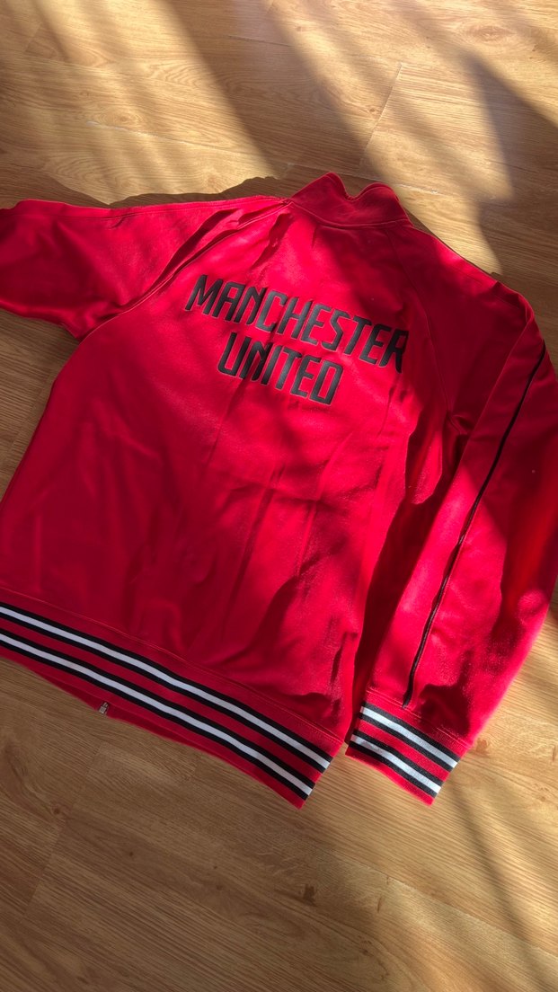 Orijinal Nike x Manchester United Ceket - Görsel 5