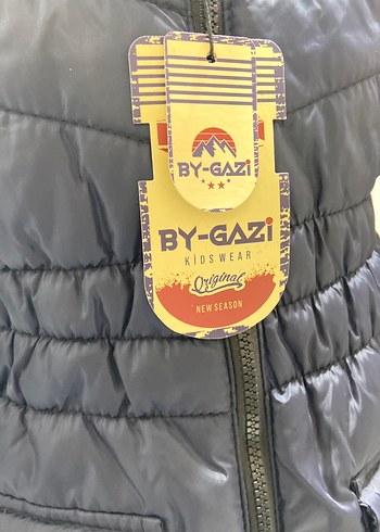 Beli büzgülü içi kürklü kız çocuk Mont - Görsel 3