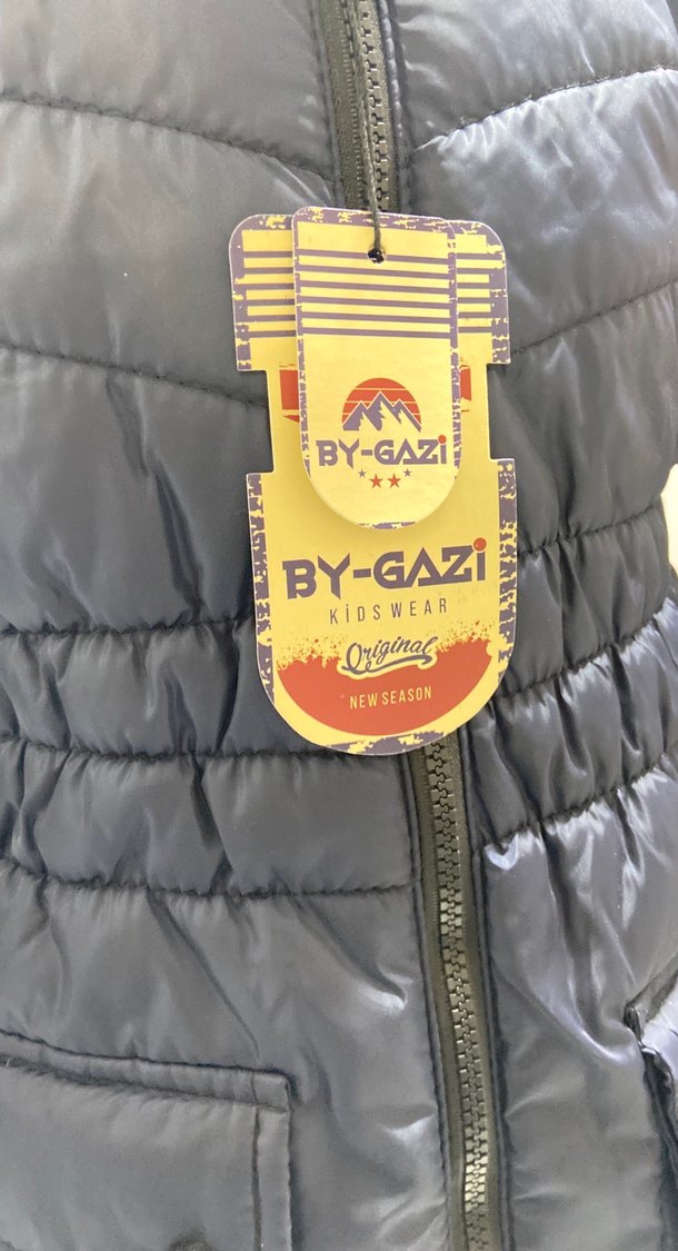 Beli büzgülü içi kürklü kız çocuk Mont - Görsel 3