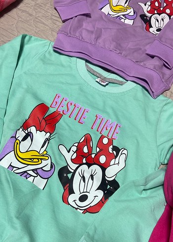 Kız Çocuk Renkli Baskılı  sweet 4lü fiyat - Görsel 2