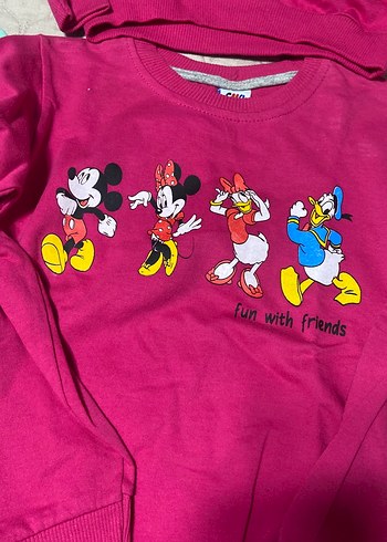 Kız Çocuk Renkli Baskılı  sweet 4lü fiyat - Görsel 5