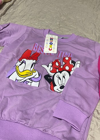 Kız Çocuk Renkli Baskılı  sweet 4lü fiyat - Görsel 3