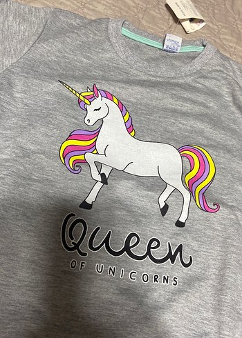 Renkli Baskılı Kız Sweatshirtleri 4lü fiyat - Görsel 3