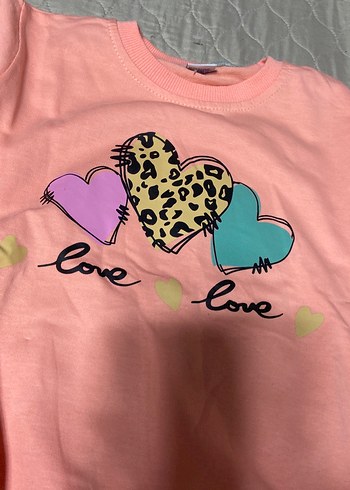 Renkli Baskılı Kız Sweatshirtleri 4lü fiyat - Görsel 4