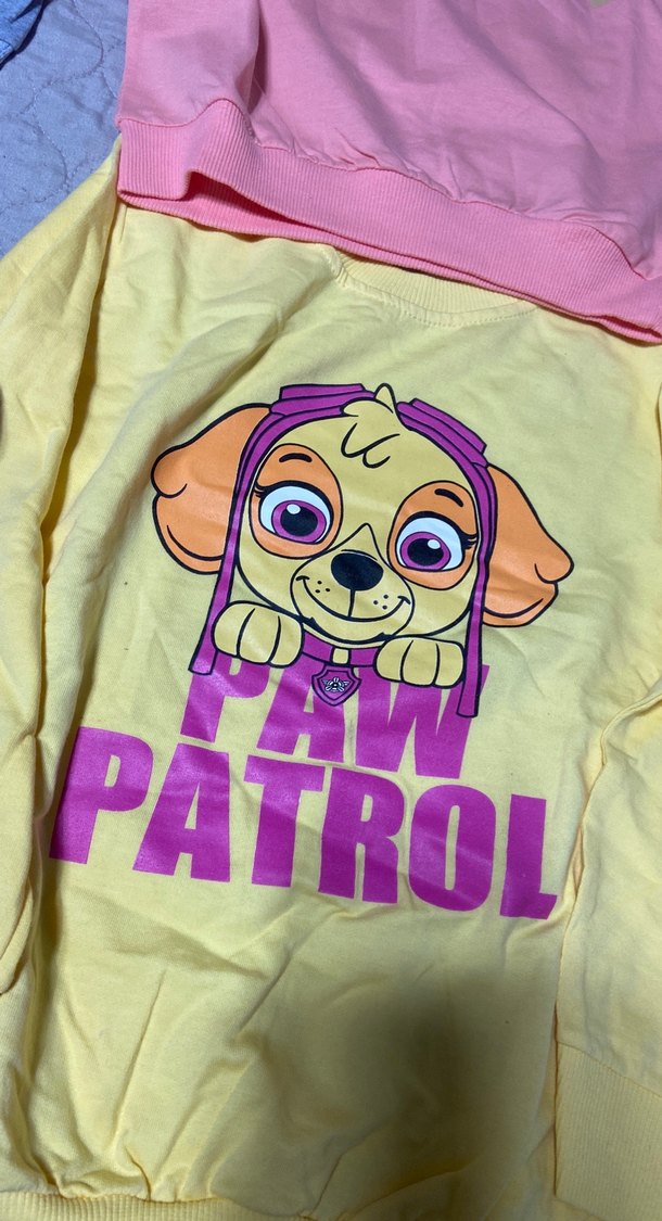 Renkli Baskılı Kız Sweatshirtleri 4lü fiyat - Görsel 5