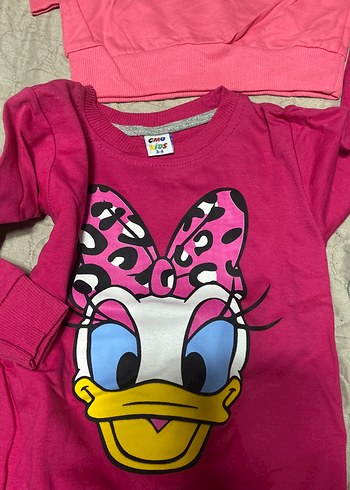 Baskılı Kız Sweatshirt 4lü - Görsel 2