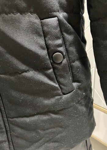 Siyah Kürklü Erkek Çocuk Mont - Görsel 7