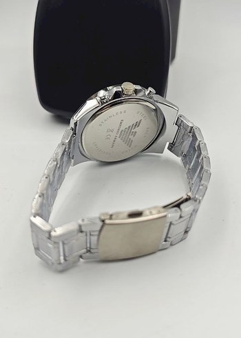 Emporio Armani Armani Gri Beyaz Klasik Erkek Kol Saati