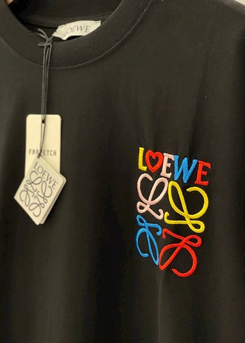 Loewe Loewe Siyah Oversize Erkek Tişört
