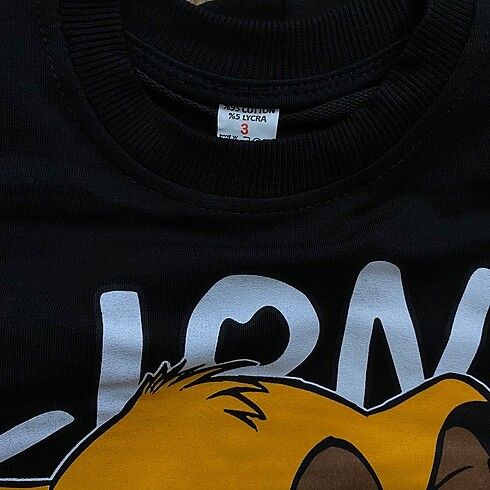 24-36 Ay Beden LION KING SWEAT