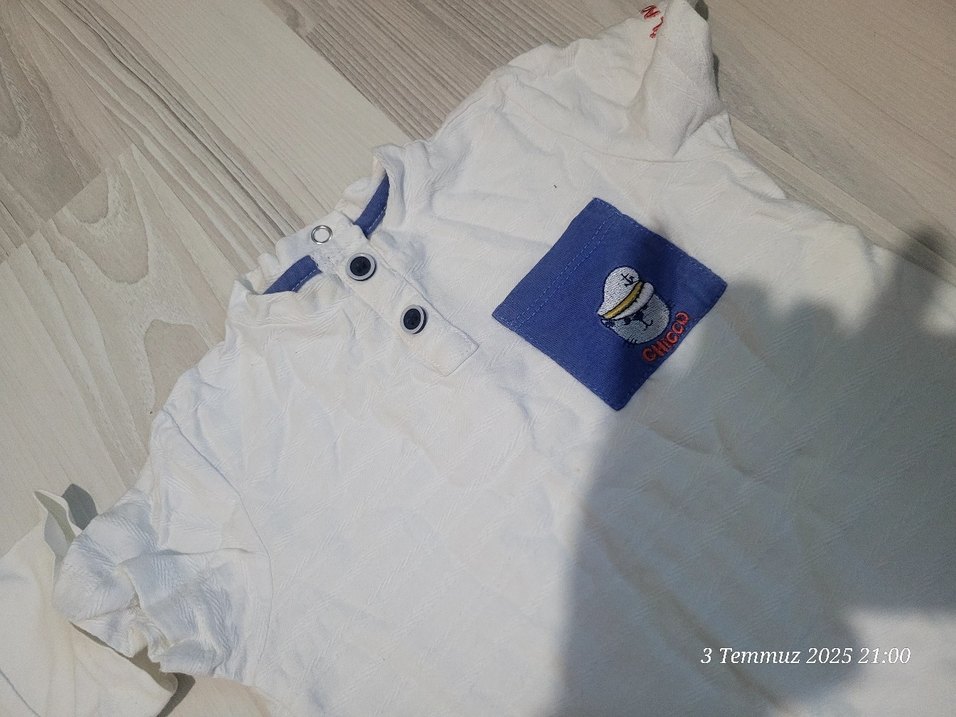 Beyaz Desensiz Çocuk Atlet - Görsel 2