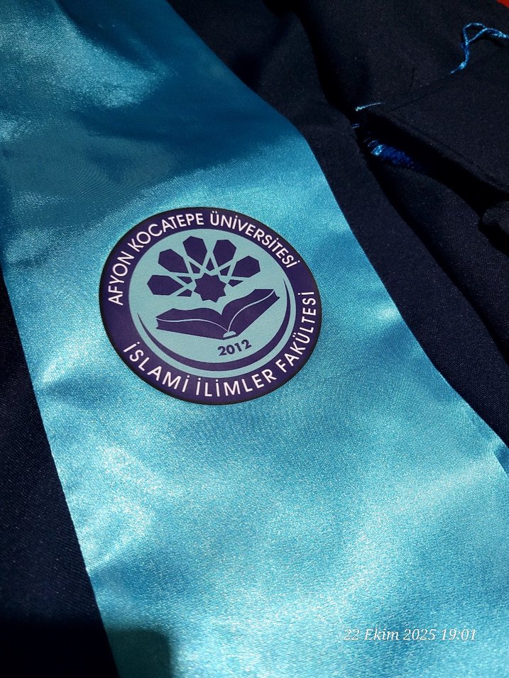 Kadın Mavi Uzun Kol Mezuniyet Elbisesi - Görsel 2