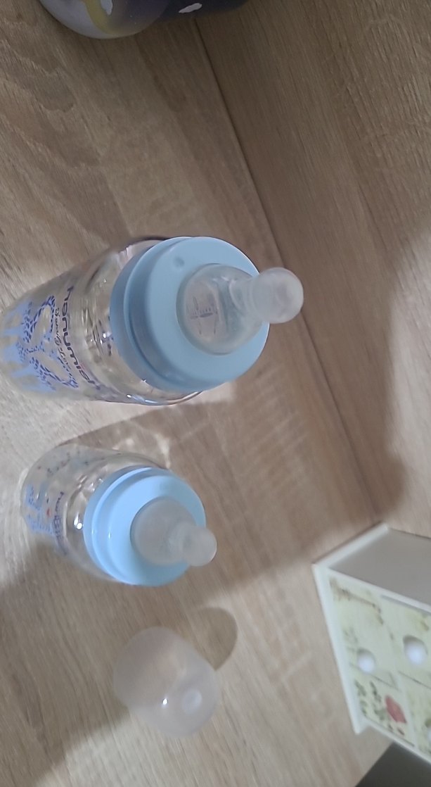 Mavi Bebek Biberonu Seti - Görsel 2