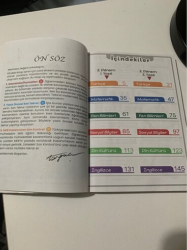 Tonguç 4.sınıf 2.dönem yazılı notları