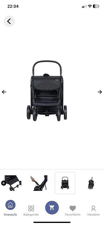 Bebek arabası travel sistem - Görsel 5