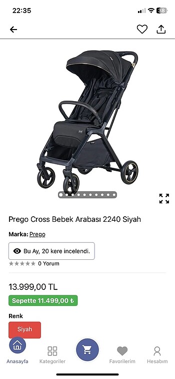 Bebek arabası travel sistem