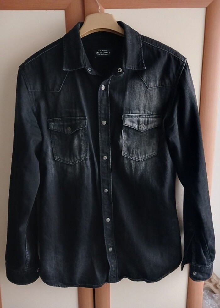 Jack Jones Kot Gömlek - Görsel 2