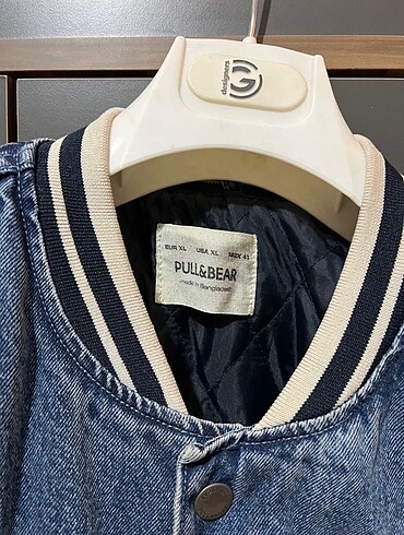 xl Beden lacivert Renk Pull&Bear Ceket