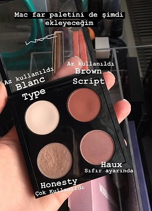 Mac far paleti