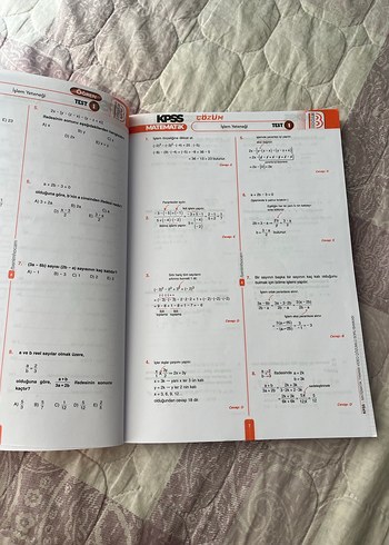  2024 KPSS Matematik Video Çözümlü Soru Bankası İlyas Günes