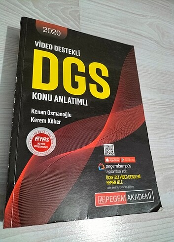 PEGEM DGS TÜRKCE- MATEMATİK KONU ANLATIMLI 