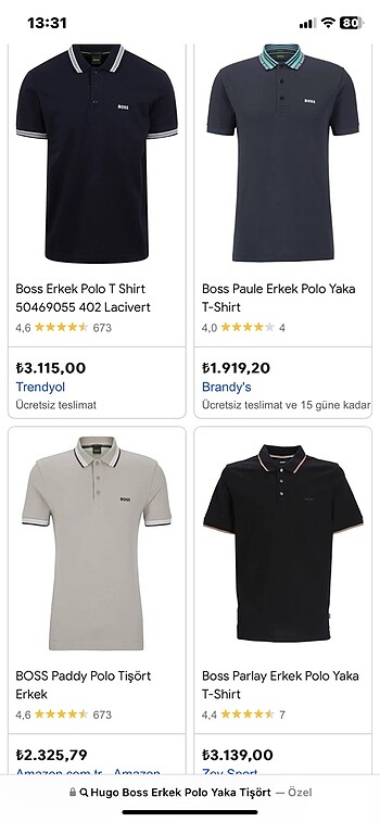 l Beden Hugo boss polo yaka