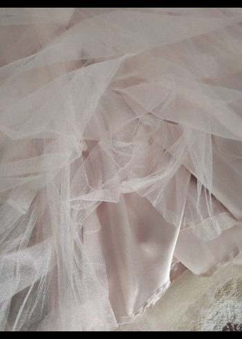 Dantel Detaylı Pembe Kız Elbisesi - Görsel 5