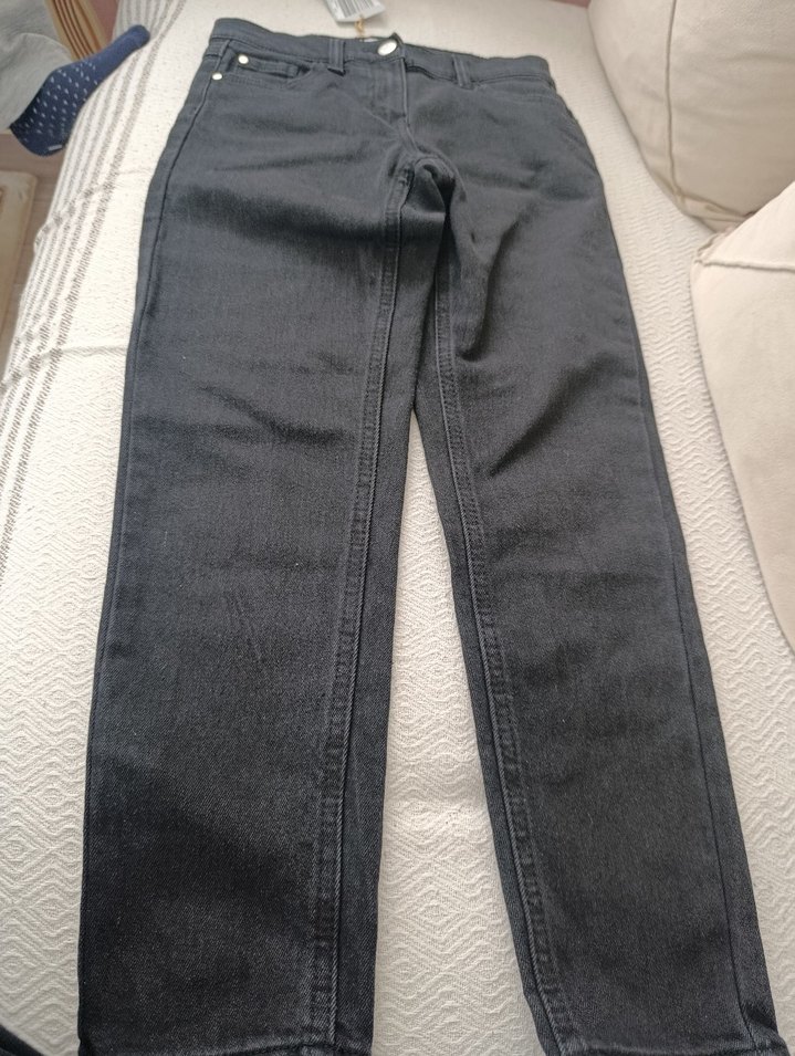 Siyah Kot Pantolon - Görsel 4