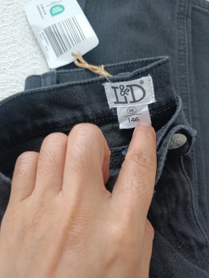 Siyah Kot Pantolon - Görsel 2