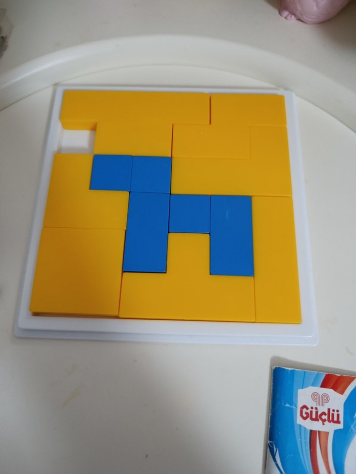60 Görevli Yenilikçi Tangram Eğitici Oyuncak - Görsel 2