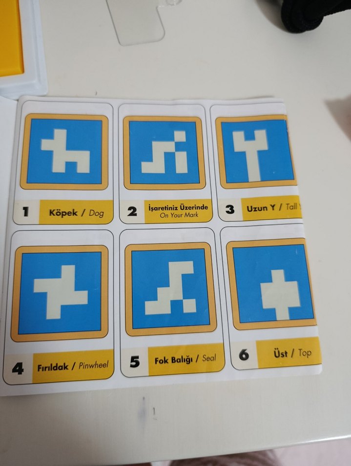 60 Görevli Yenilikçi Tangram Eğitici Oyuncak - Görsel 3