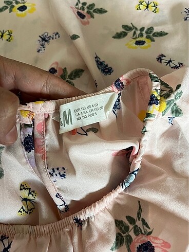 5 Yaş Beden H&M yazlık çocuk elbisesi