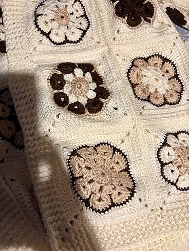 m Beden çeşitli Renk Crochet el örgü hırka
