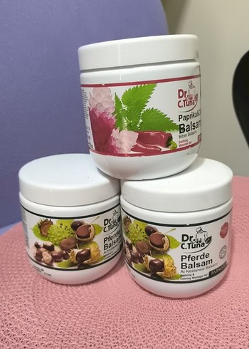 Farmasi Dr. C. Tuna At Kestanesi ve Paprika Balsamları