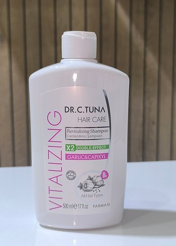 Dr.C.Tuna Sarımsak & Capixyl Canlandırıcı Şampuan 500ml