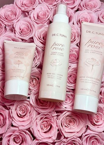 Farmasi Pure Rose Yüz Temizleyici Seti