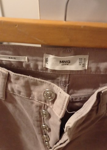 Mango lila kot pantolon - Görsel 2